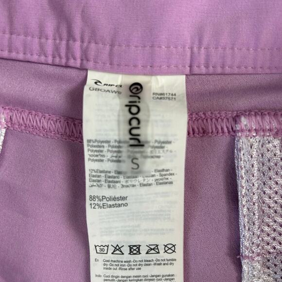 Rip Curl Womens Classic Surf 5" Board Shorts Size Small Purple - Picture 3 of 7